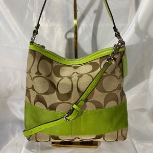 Coach Soho Signature C Jacquard Hobo Shoulder Bag